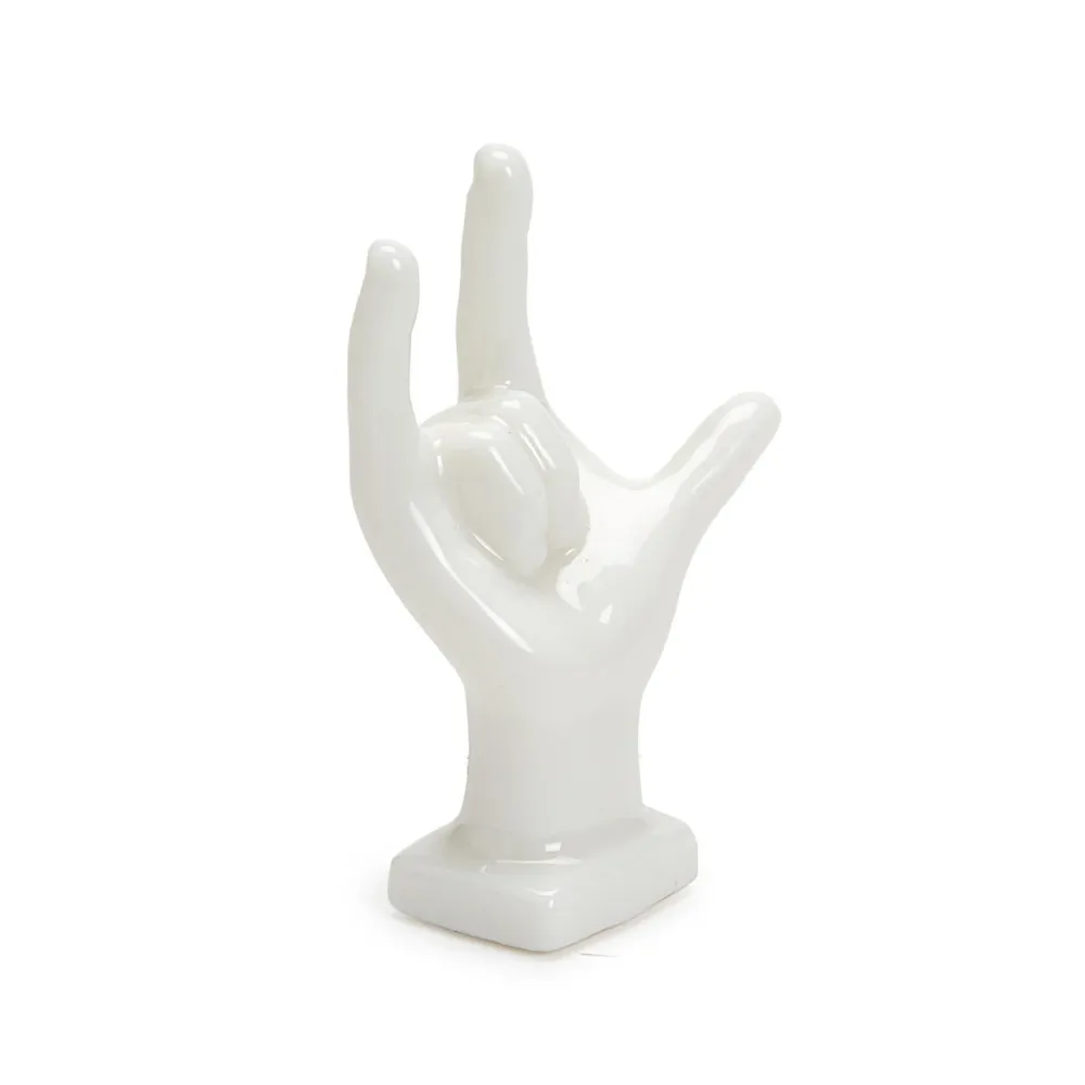 Two's Company Love You Hand Gesture