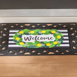 Evergreen Magnolia Leaves and Lemon Sassafras Switch Mat