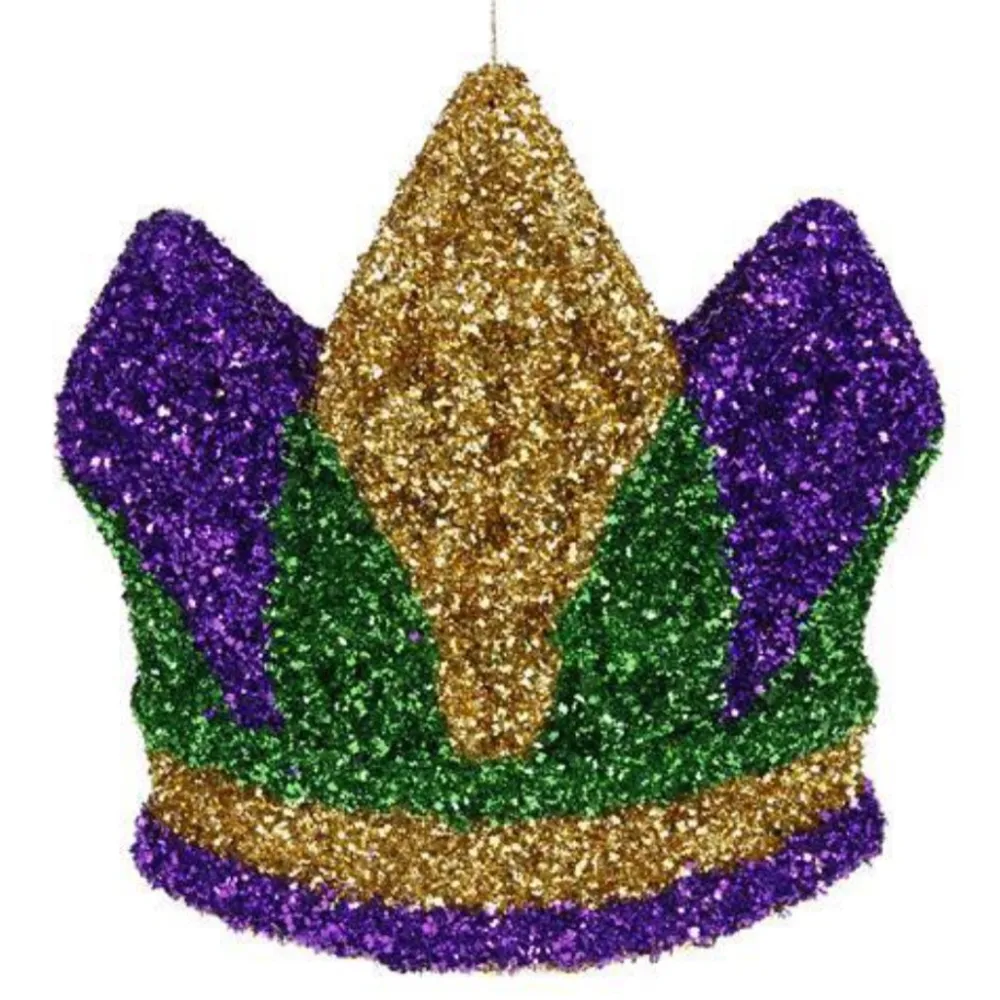 Craig Bachman Mardi Gras Crown Ornament