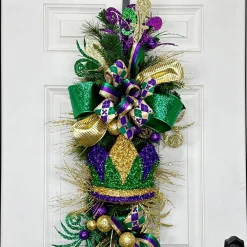 Craig Bachman Mardi Gras Crown Ornament