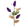 Regency Mardi Gras Leaf Spray