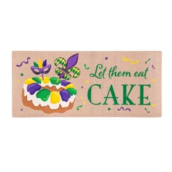Evergreen Mardi Gras Let Them Eat Cake Sassafras Switch Mat