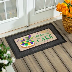 Evergreen Mardi Gras Let Them Eat Cake Sassafras Switch Mat