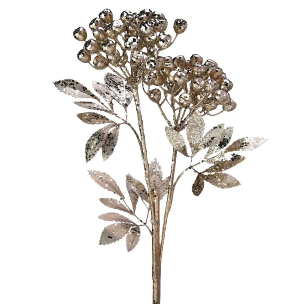 Regency Metallic Glitter Berry Spray