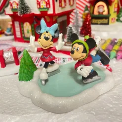 Department 56 Mickey & Minnie Go Skating, Dept. 56 Village