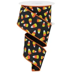 Craig Bachman Mini Candy Corn Ribbon, 2.5" X 10YD