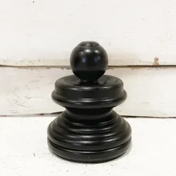 The Round Top Collection Mini Gallery Black Display Pole, Small