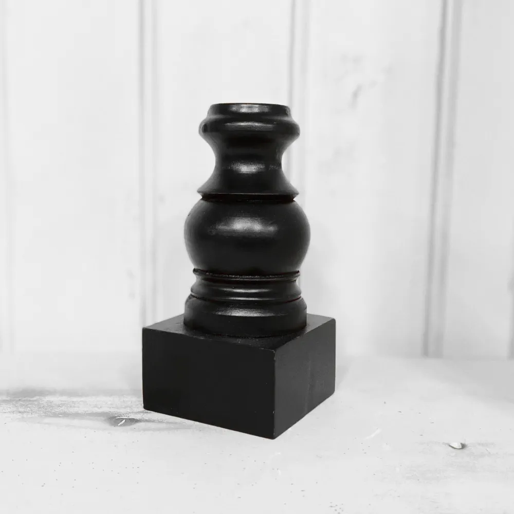 The Round Top Collection Mini Gallery Black Display Pole, Small