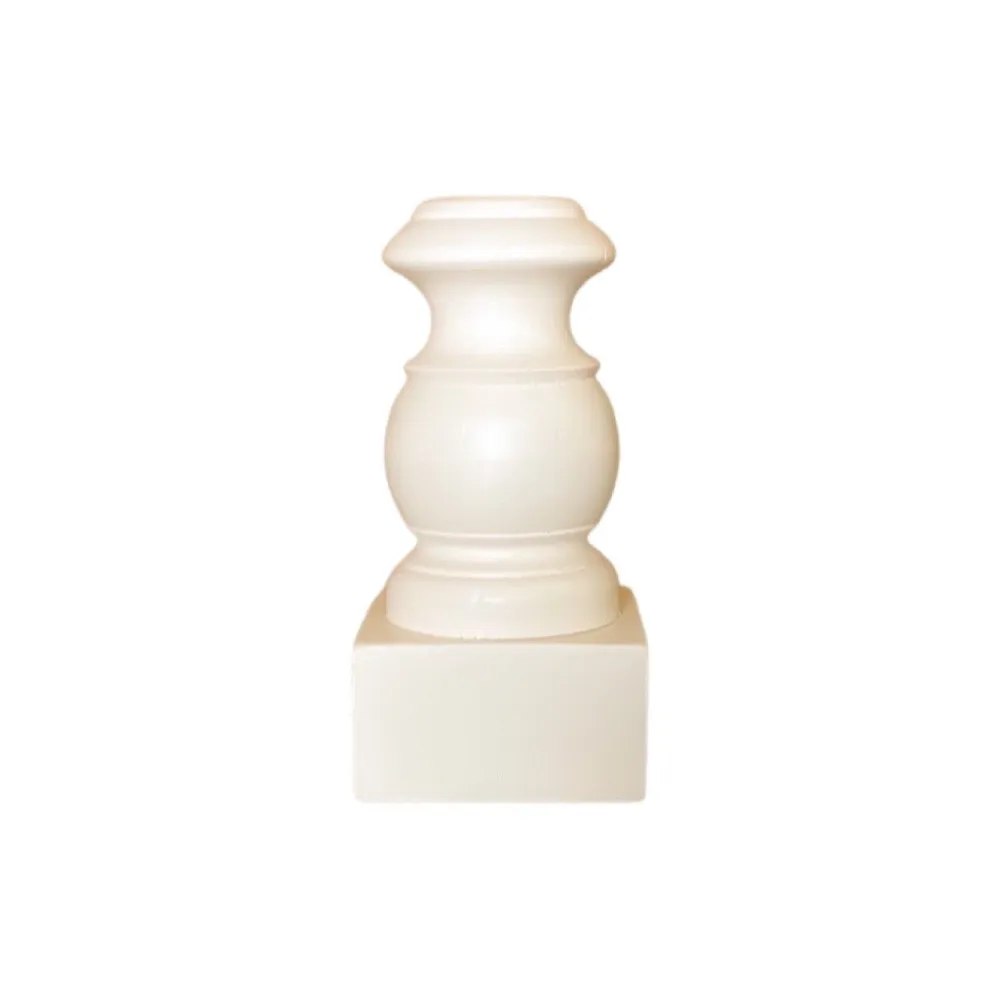 The Round Top Collection Mini Gallery Display Pole, Cream