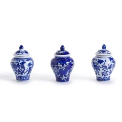 Two's Company Mini Ginger Jar Toothpick Holder
