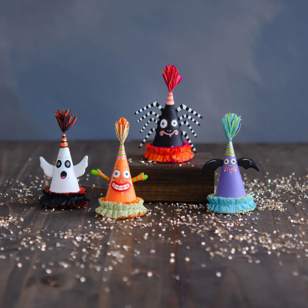 Glitterville Mini Party Hats by