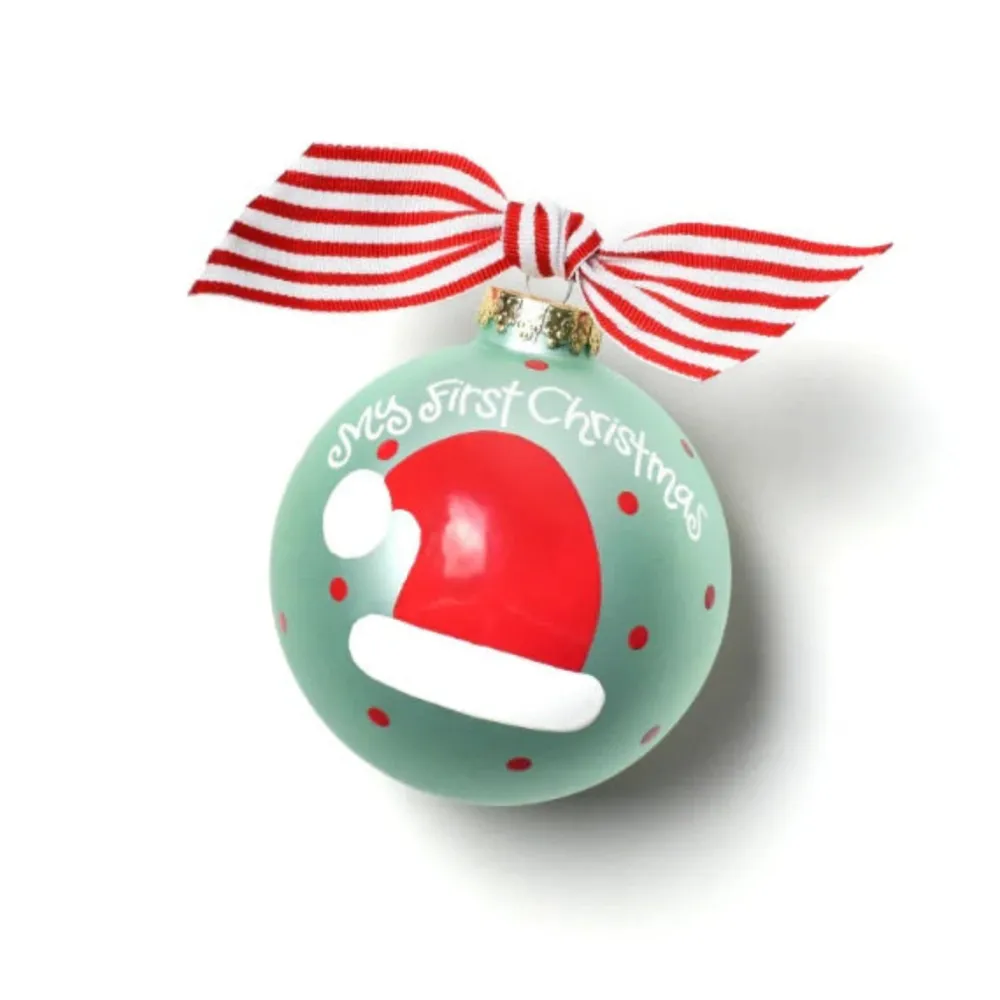 Coton Colors My First Christmas Ornament, Boy