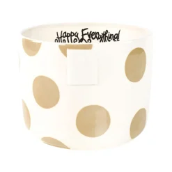 Happy Everything Neutral Dot Mini Bowl by !