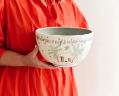 Coton Colors O Holy Night Footed Bowl
