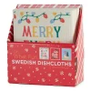 Design Imports Oh What Fun! Swedish Dishcloth