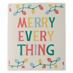 Design Imports Oh What Fun! Swedish Dishcloth