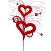 Liberty Floral Open Heart Curl Spray