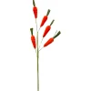 Liberty Floral Orange and Green Carrot Spray