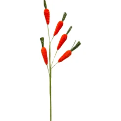 Liberty Floral Orange and Green Carrot Spray