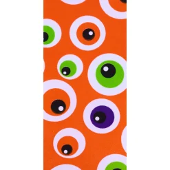 Craig Bachman Orange Eyeballs Ribbon, 2.5" X 10YD