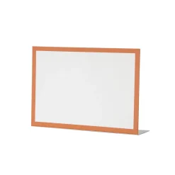 Hester & Cook Orange Frame Place Card Set
