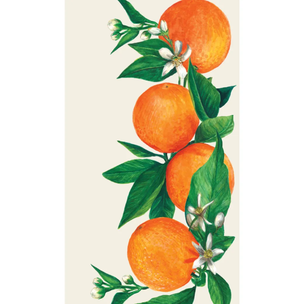 Hester & Cook Orange Orchard Guest Napkin Set