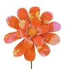 Liberty Floral Orange Sequin Daisy Spray