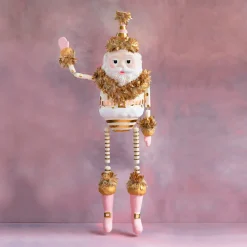 Glitterville Papa Noel Display by