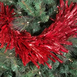 Deck The Halls Y'all Party Garland, Red
