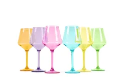 Pop Design Pastel Wine Glasses