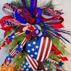 Miss Cayce's Patriotic Burst Teardrop