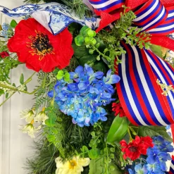 Miss Cayce's Patriotic Petals Teardrop