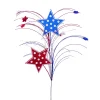 Liberty Floral Patriotic Polkadot Star Spray