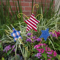 The Round Top Collection Patriotic 3 Star Stake