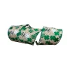 Craig Bachman Patterned Shamrocks Ribbon, 4" X 10YD