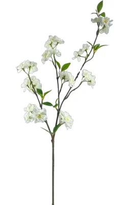 Liberty Floral Peach Blossom Pick, White