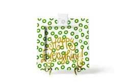 Happy Everything Peridot Square Entertaining Big Platter by !