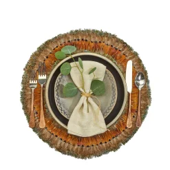 Two's Company Pheasant Park Decorative Mat
