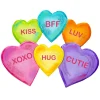 The Round Top Collection Pile of Talking Hearts