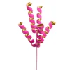 Liberty Floral Pink and Gold Frizzy Curly Pick
