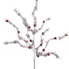 Liberty Floral Pink and Red Twig Bell Spray