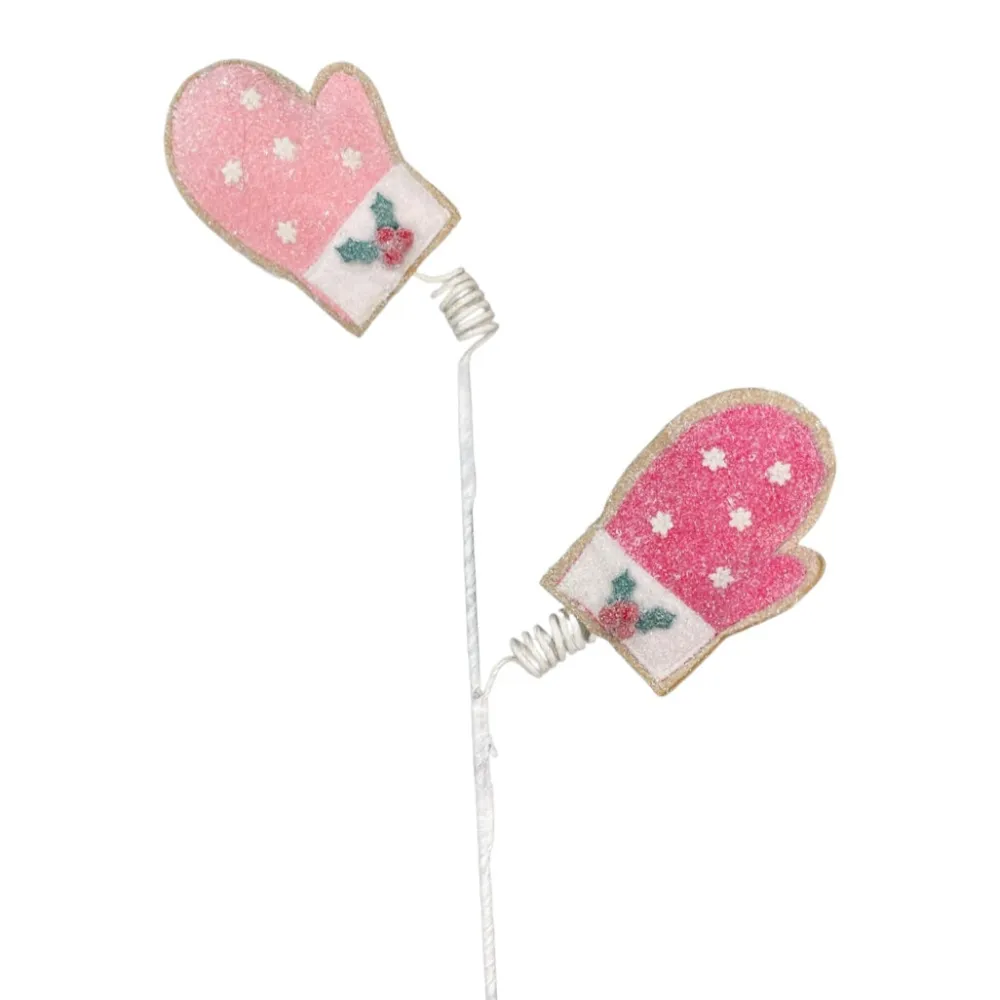 Liberty Floral Pink and White Mitten Spray