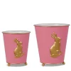 RAZ Pink Bunny Cache Pot