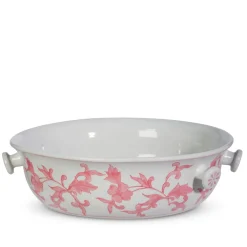 RAZ Pink Floral Bowl