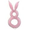 Liberty Floral Pink Fuzzy Brush Bunny Pick