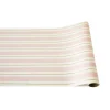 Hester & Cook Pink & Gold Awning Stripe Runner