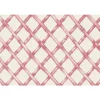 Hester & Cook Pink Lattice Placemat Set