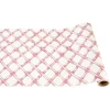 Hester & Cook Pink Lattice Runner