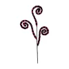 Liberty Floral Pink Polka Dot Spiral Curly Spray