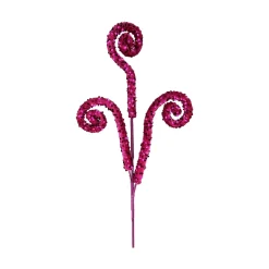 Liberty Floral Pink Sequin Curly Spray